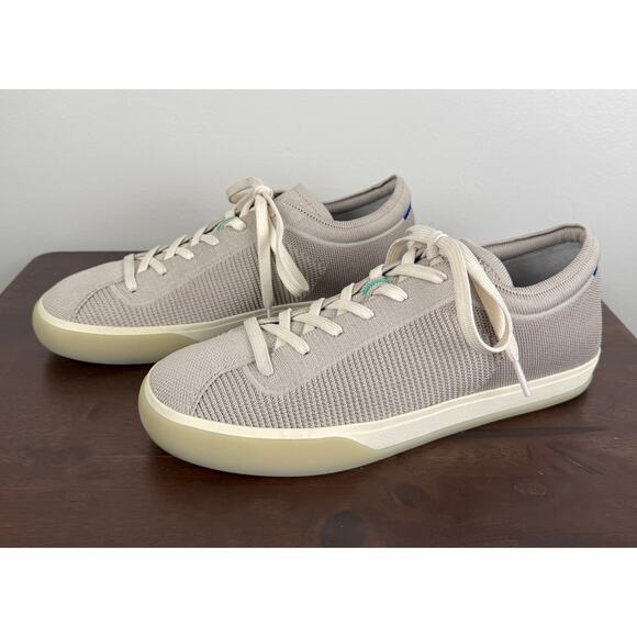 Rothy’s The Lace Up Washable Mesh Sneaker Beige Women’s 10 Casual Comfort - Picture 6 of 12